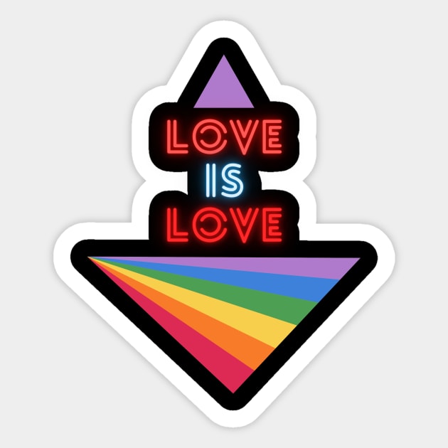 Love is Love Sticker by evkoshop